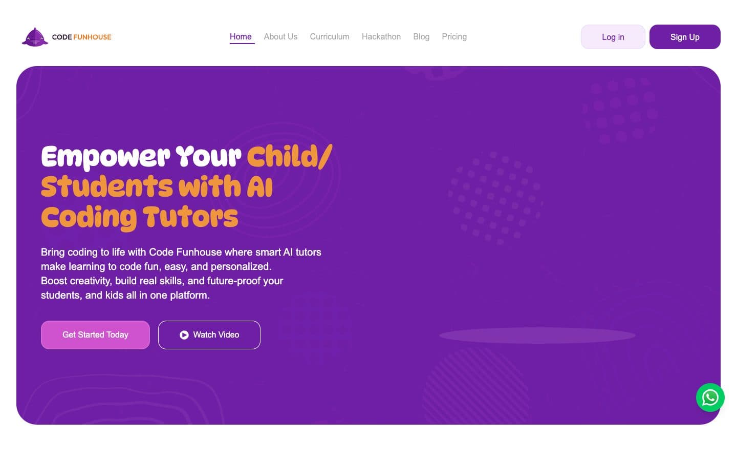 Code Funhouse — live site
